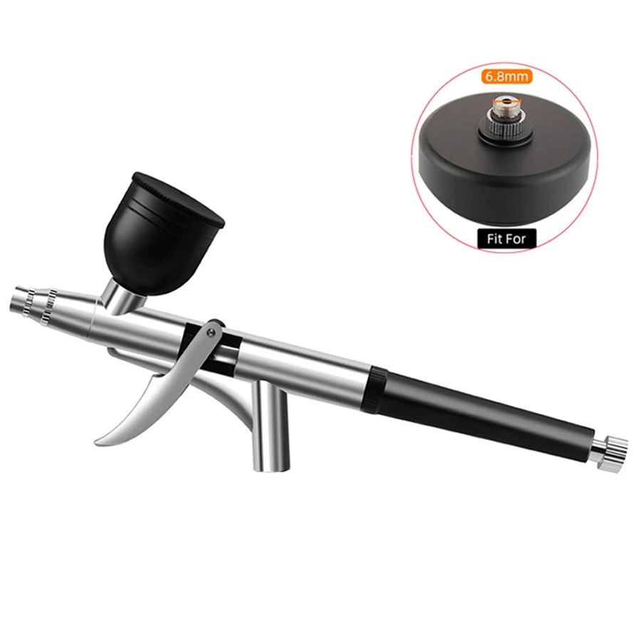 Portable Single Action Airbrush 0.3mm Nozzles Spray Gun Pen for Model Cake Nail Car Painting Beauty Inkjet No Included Pump
