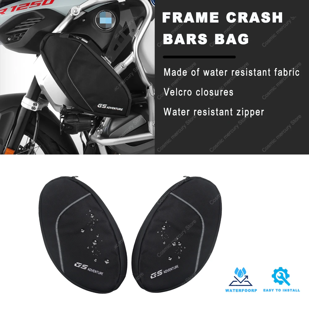 For BMW R1250GS Adventure R 1250 GSmotorcycle Frame Crash Bar Waterproof bag Repair Tools Place Travel Bag