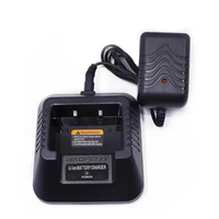2pcs Original Li-ion Radio Battery Charger 100v-240v for Radio Walkie Talkie BaoFeng UV-5R