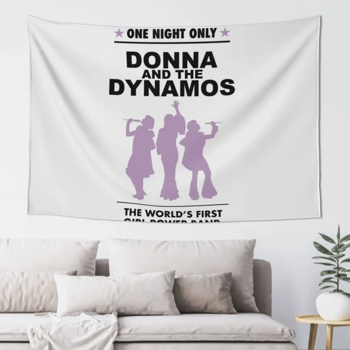 

donna and the dynamos! Tapestry Room Ornaments Decoration Room Kawaii Room Decor Decorative Wall Murals Tapestry