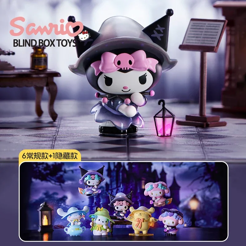 

2024 Genuine Sanrio Cartoon Characters Magic Story Series Blind Box Children's Trend Collection Toys Christmas Surprise Gifts