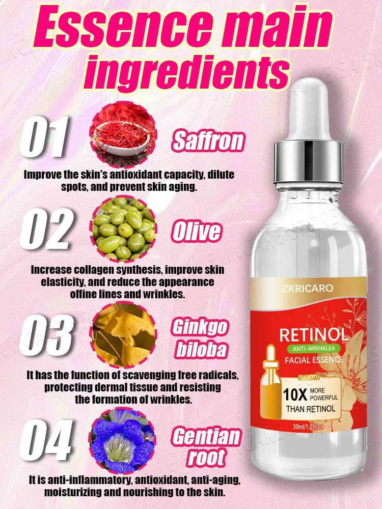 Anti-againg ingredients, 20 years younger