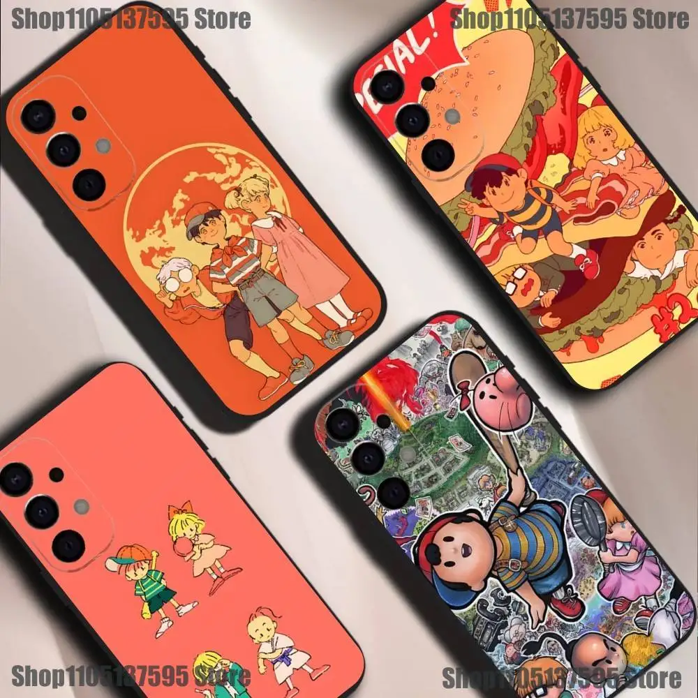 

Game E-EarthBound Mother 4 Phone Case For Samsung S25,S24,S21,S22,S23,S30,Ultra,S20,Plus,Fe,Lite,5G Black Cover