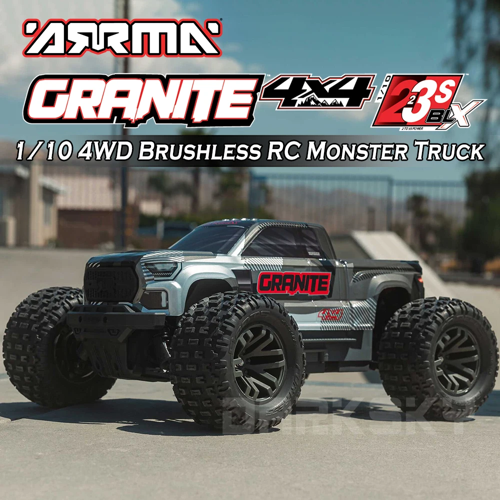 

ARRMA GRANITE Brushless RTR 4WD RC Monster Truck 1/10 Electric Remote Control Model Car ARA4302V4 Adults Children's Toys