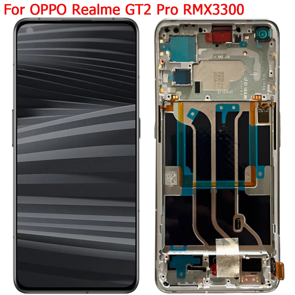 Original For OPPO Realme GT2 Pro Display LCD Screen With Frame 6.7\