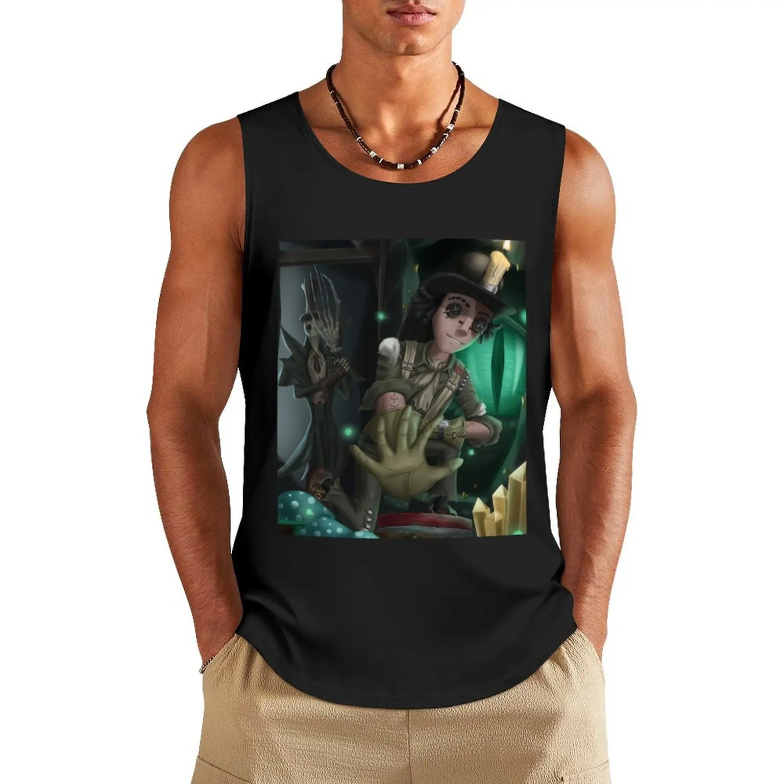 Prospector VS Jack The Ripper Tank Top men clothes gym shirt man