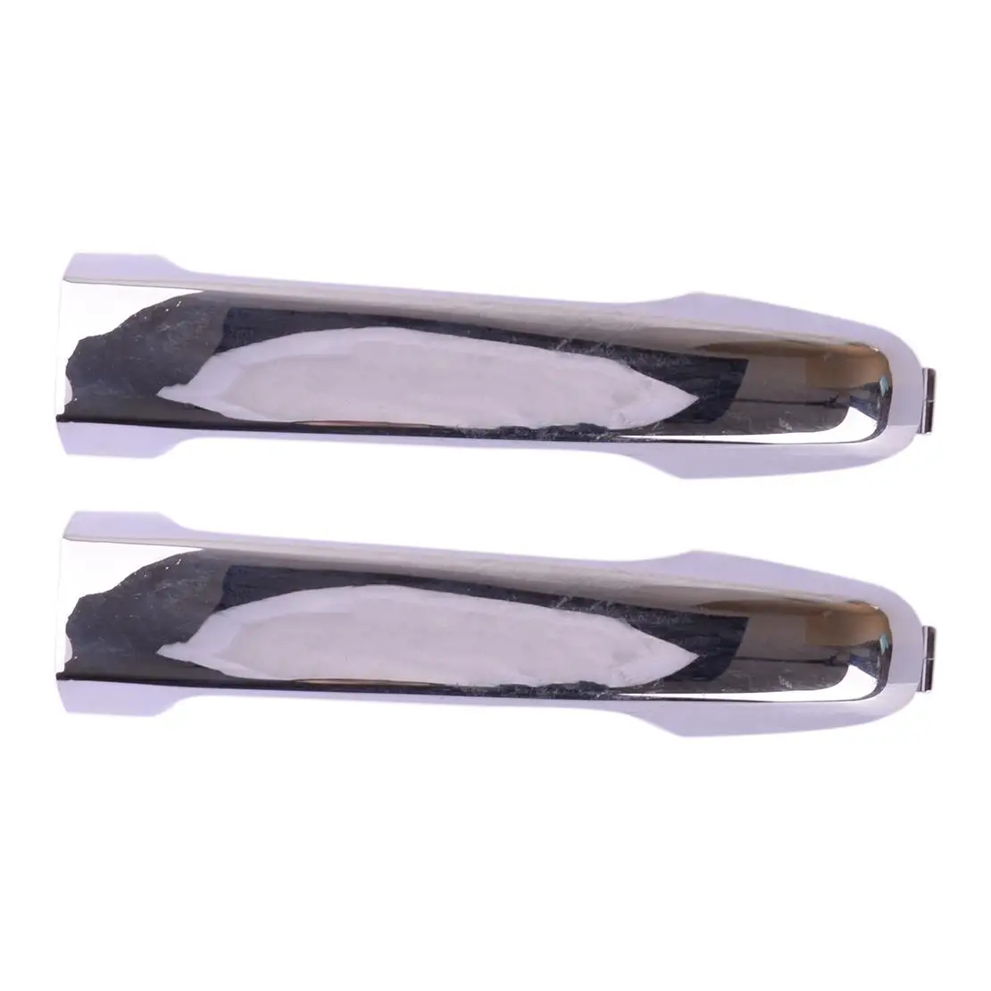 2Pcs Car Left Right Exterior Door Handle Cover Fit For Toyota 4Runner Trail Land Cruiser Base Lexus GX460 Luxury Premium Silver
