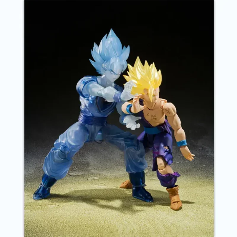 In Magazzino Genuino BANDAI SHFiguarts Dragon Ball Z SUPER SAIYAN SON GOKU E SON GOHAN Esclusiva Edizione Anime Action Figure Giocattoli