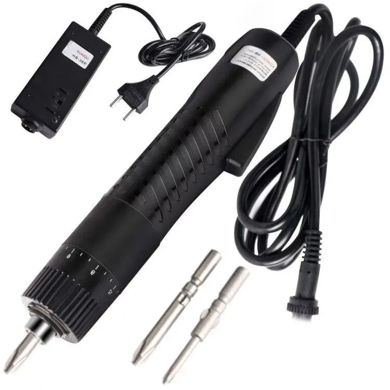 

Variable Speed Torque Adjustment Household Electric Screwdriver Set 5-6.35 mm Screw Straight Plug Electric Screwdriver air