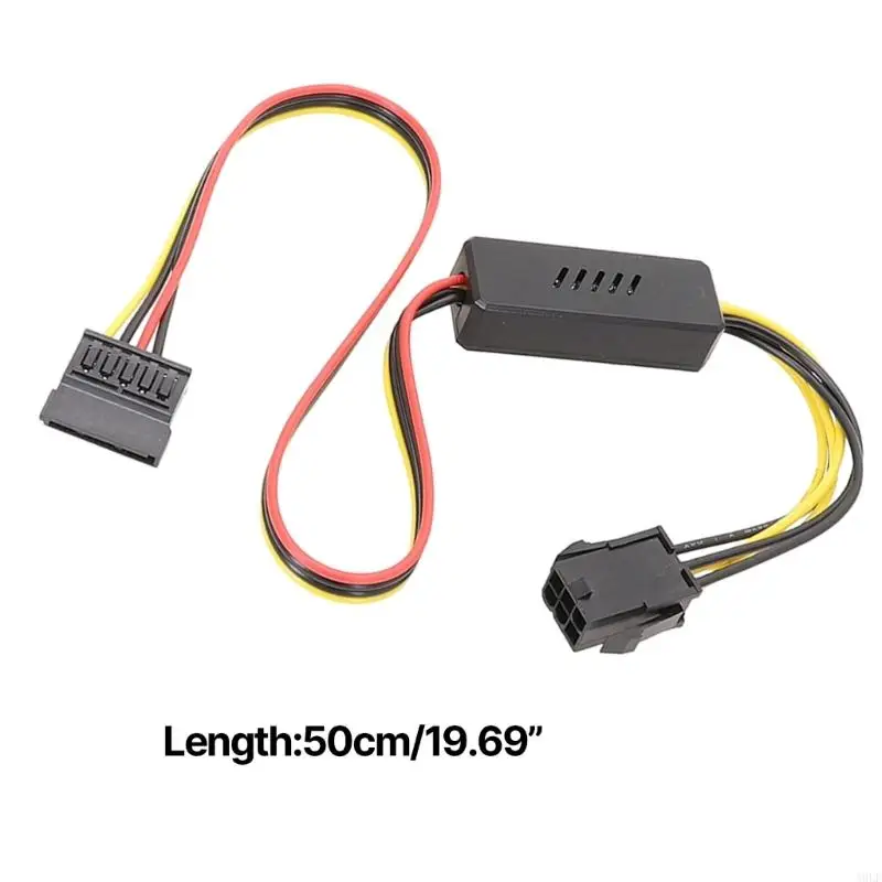 A9LF 6PIN to Hard Power Supply Adapter Connector Cable 6pin Female