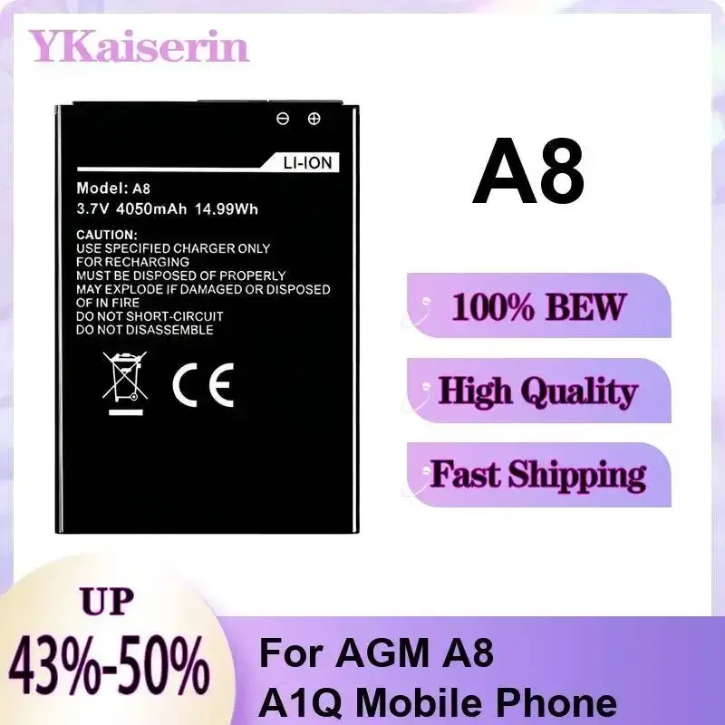 

Аккумулятор для мобильного телефона 4050 мАч: Долговечная и надежная энергия для Agm A8 A1Q
