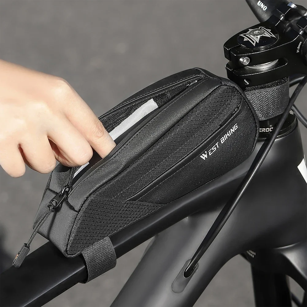 Bike Bag Ultralight Top Front Tube Frame Triangle Bag Mini Size Portable Water Repellent MTB Road Bicycle Bag Cycling Accessory