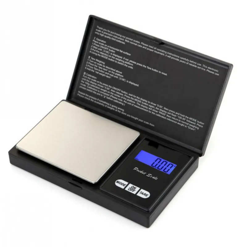 Portable Precision Electronic Scale 0.01g 0.1g Jewelry Scale Pocket Balance Mini Scale Kitchen Cook Tools Accessories