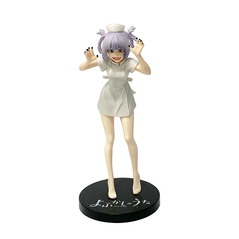 New All night song anime Figure Nanakusa Nazuna Vampire Nurse Model Pvc Desktop decoration collect toy gift birthday cake decor