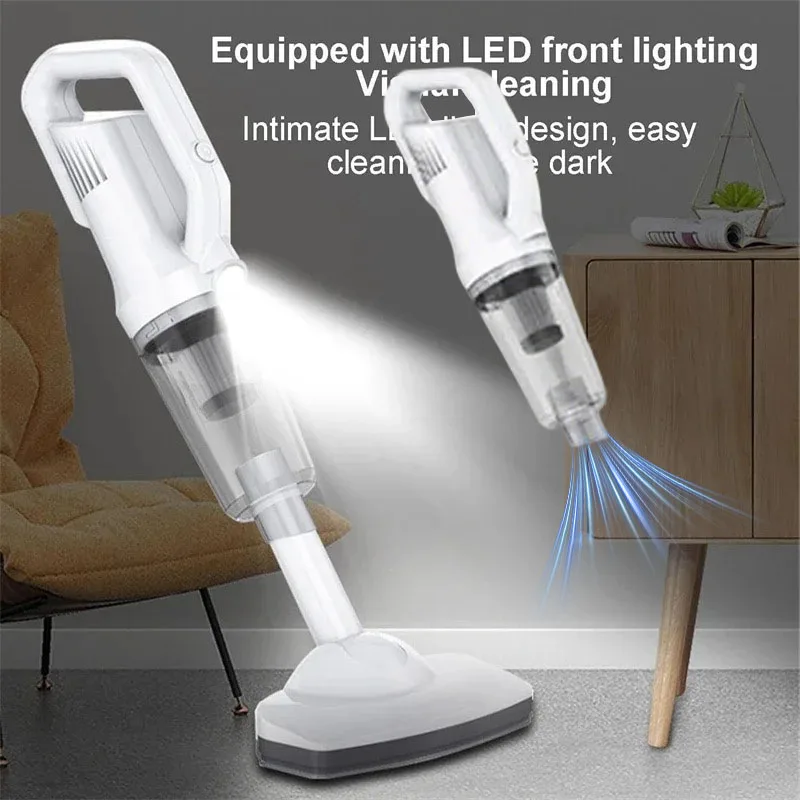 مكنسة كهربائية محمولة متعددة الوظائف بقوة 14000 باسكال، مكنسة كهربائية لاسلكية بفلتر HEPA لأرضية السيارة المنزلية