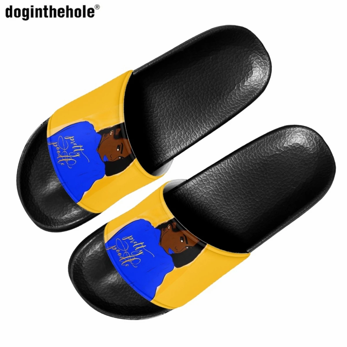 

Doginthehole Sigma Gamma Rho Sorority Summer Women's Slippers Home Non-slip Slip On Slippers EVA Lightweight Men Beach Sandals