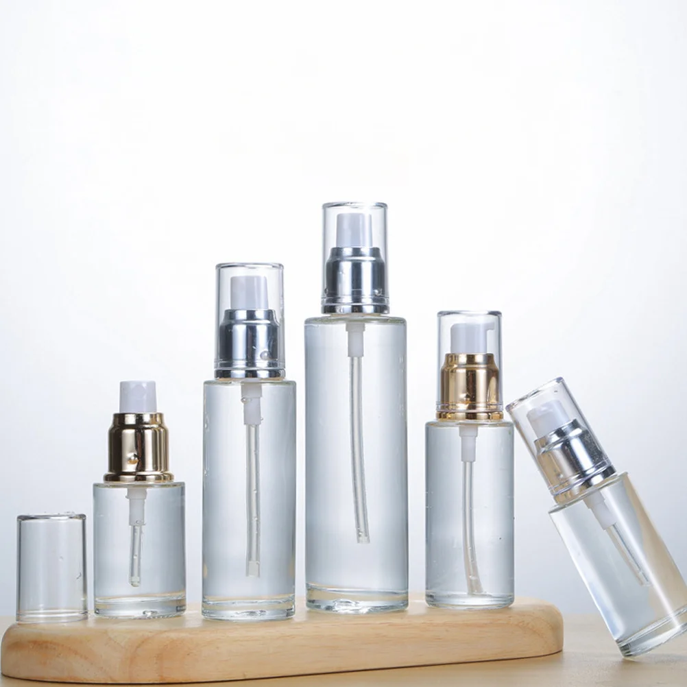 3 قطعة زجاجات مضخة فارغة 30 مللي المحمولة صديقة للبيئة أنيق مقاومة للضغط السفر زيت طبيعي زيت الأظافر العطور