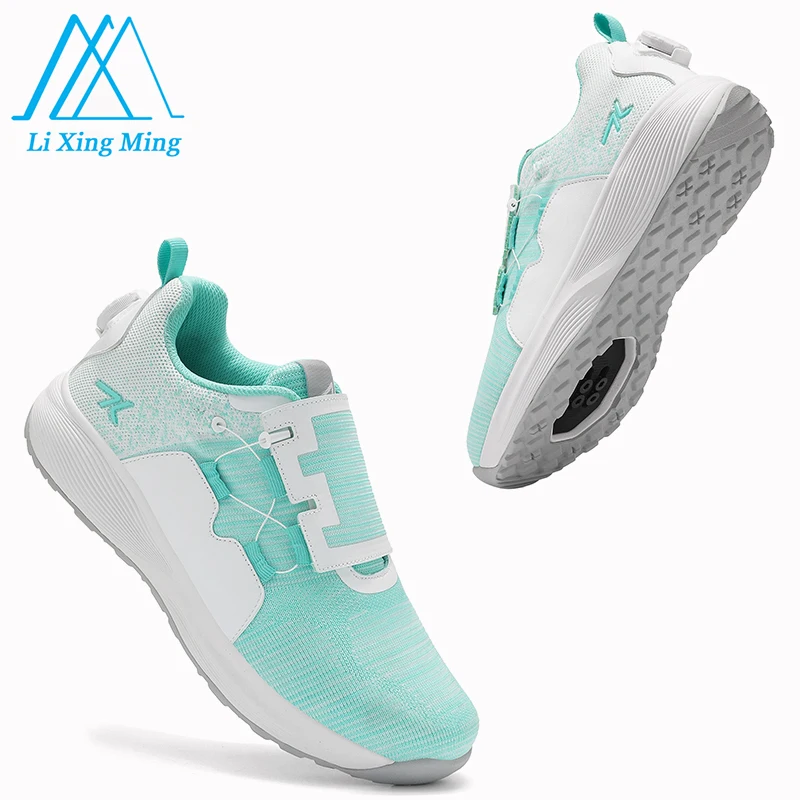 2025 رجل الجبلية الدراجات حذاء رياضة تنفس زوجين عادية دواسة دراجة أحذية النساء شقة المربط Selflocking أحذية ركوب الدراجات الجبلية