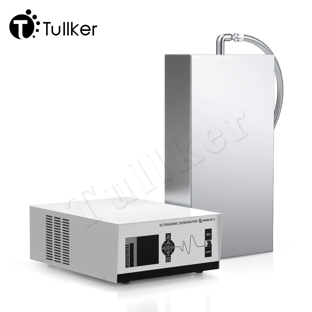 Tullker 1800W Ultrasonic Cleaner Immersible Vibration Board Transducer Generator Ultrason Cleaning Machine Metal Oil Part Wash