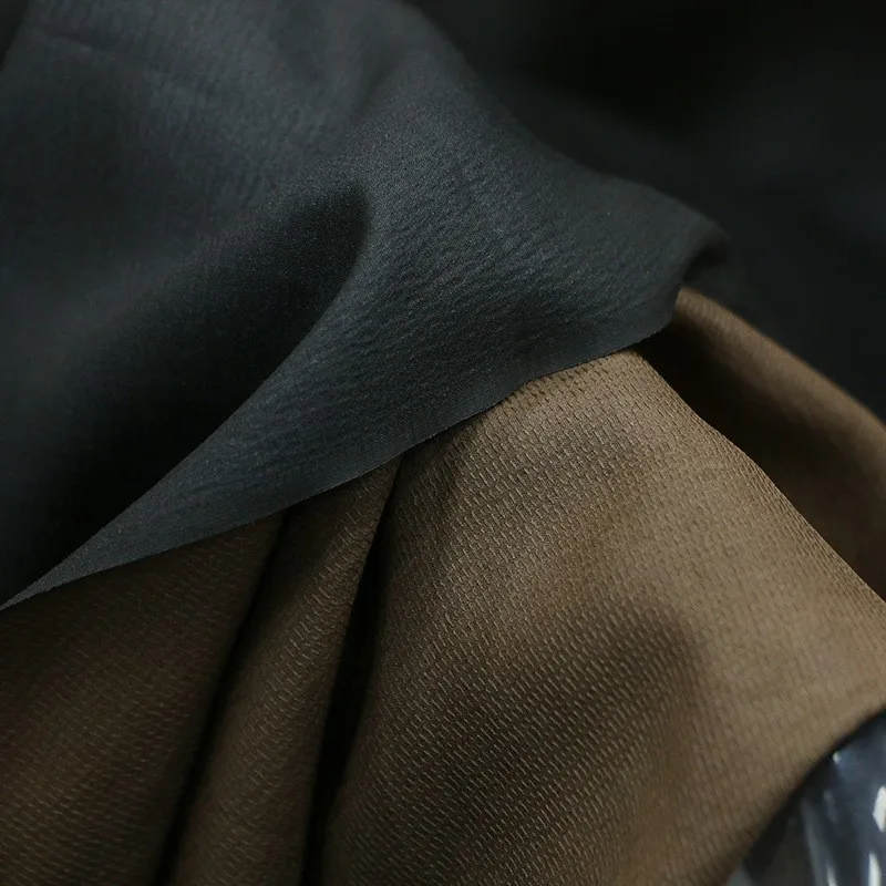 

Natural oak silk jacquard yunsha color fabric 88CM wide old simple and elegant