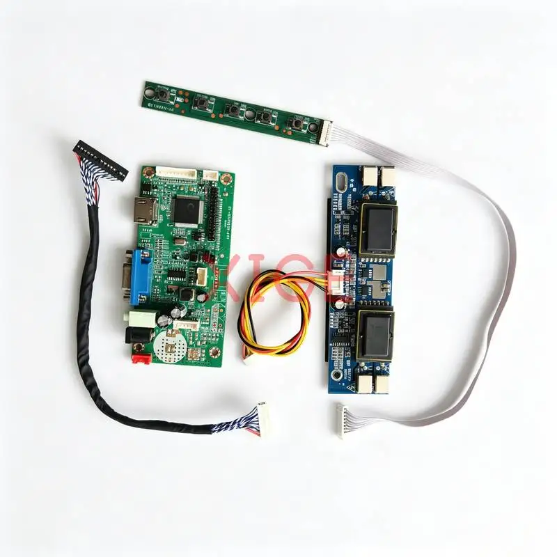 Placa Controladora de Display LCD Compatível com M236MWF1 M240HW01 HT236F01 M236H1 1920x1080 1920*1080 30 Pinos LVDS 4-CCFL Kit DIY VGA+HDMI