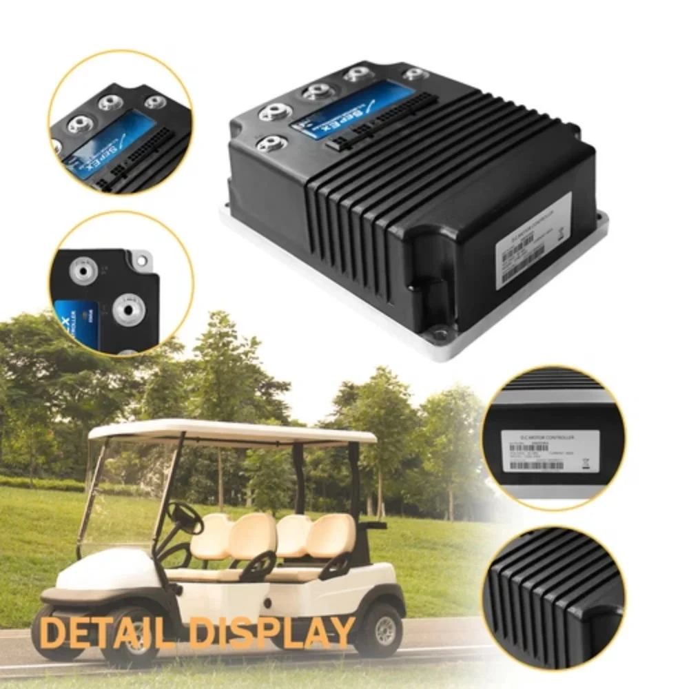 Zdjęcie 4: Sterownik silnika DC Sepex 36-48V 400A do wózków golfowych Curtis Ezgo Club Car 1268-5403