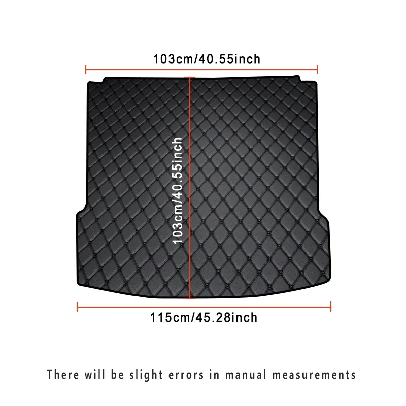 Car Trunk Mats For Jaguar F-PACE 2019 2020 Auto Vehicles Cargo Liner Carpets Interior Accessories Product Automobiles Cover Part