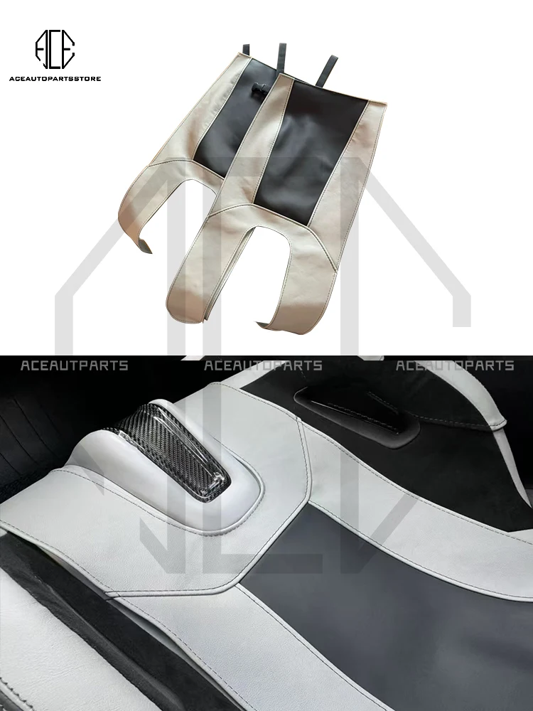 M Carbon Eimer Sitzkissen Echtes Leder Schutz Abdeckung Für BMW G87 M2 G80 G81 M3 G82 G83 M4 F90 M5 F92 M8