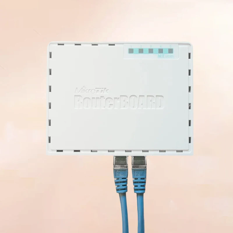 5 منافذ ROS توجيه ناعم جيجابت جهاز توجيه منزلي صغير RB750Gr3 #4