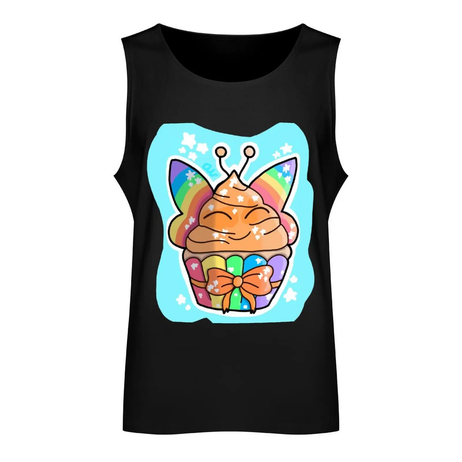 Butterfly Cupcake Tank Top gym t shirt gym