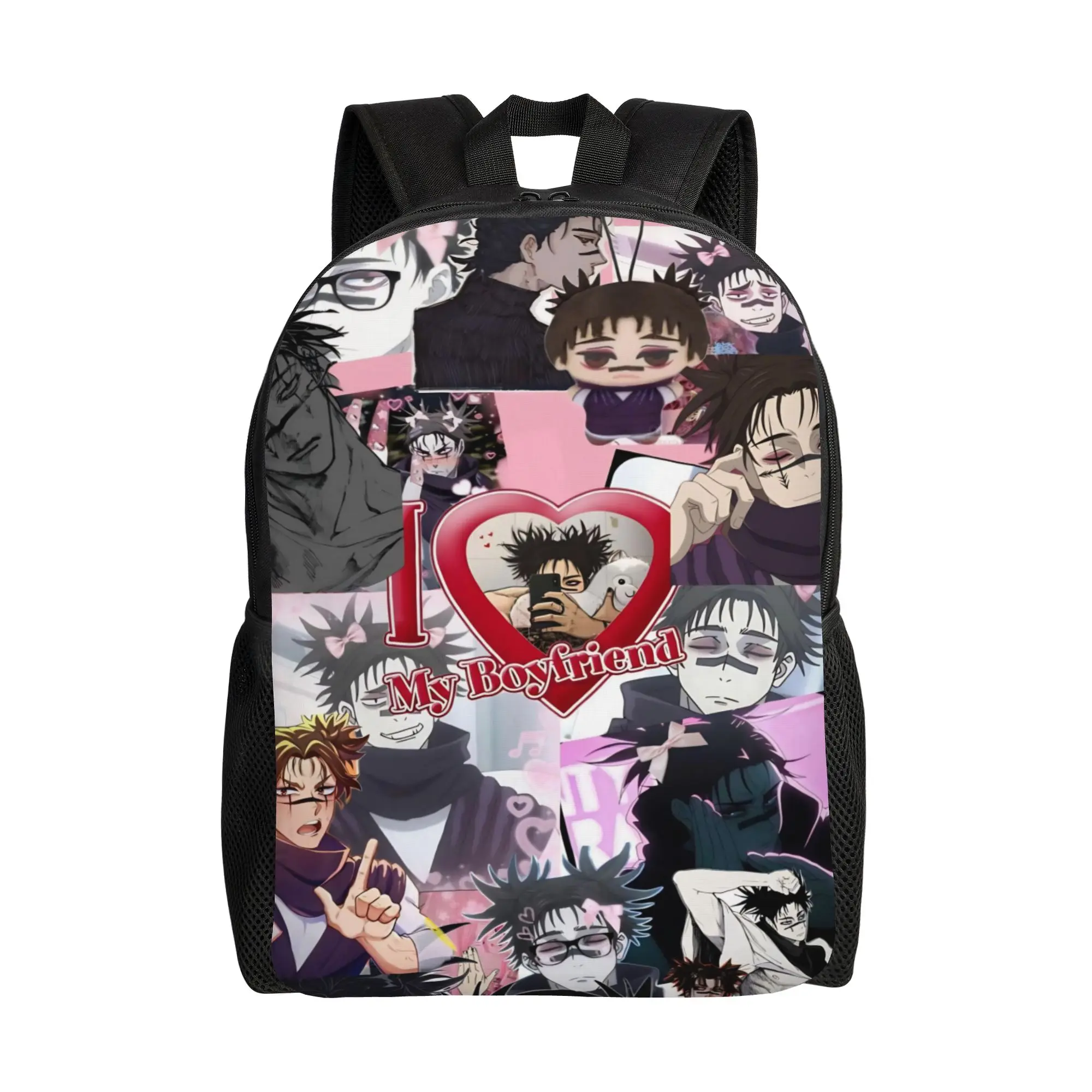 

Choso Backpack for Men Women Cool High School Business Daypack Kaisens Anime College Canvas Bags Durable