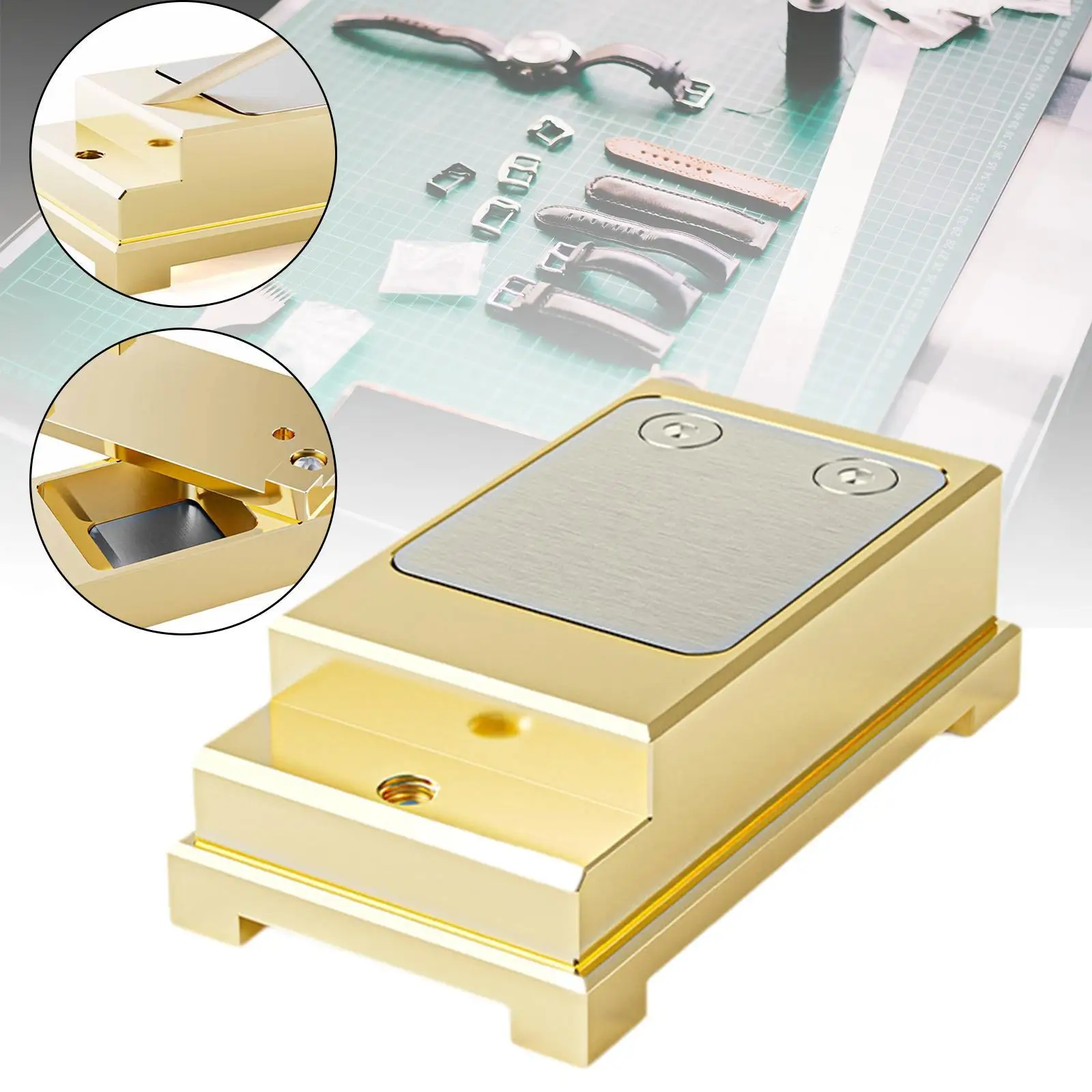 Watch Repair Tool Watchmaker Portable Heavy Duty Hand Tool Wear Resistant Movement Rod Maintenance for Office Home Clock Shop