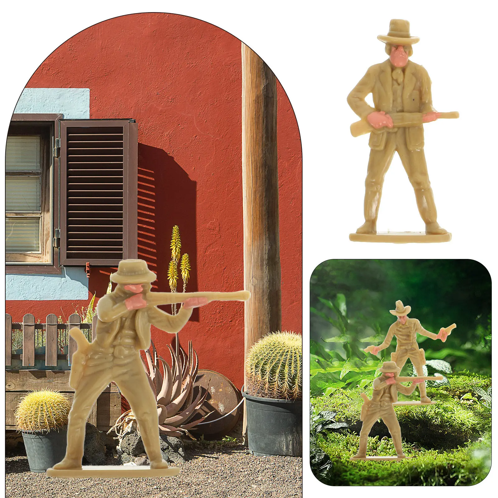 20 stuks cowboy miniaturen, pl - Office Table Home recensie en prijs