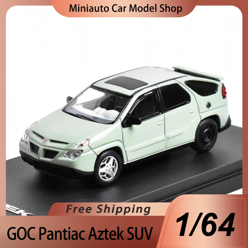 

New In Stock Goc 1:64 Pantiac Aztek Suv Breaking Bad Guy Walter Hartwell White Car Alloy Diecast Model Hec Limited Edition Toys
