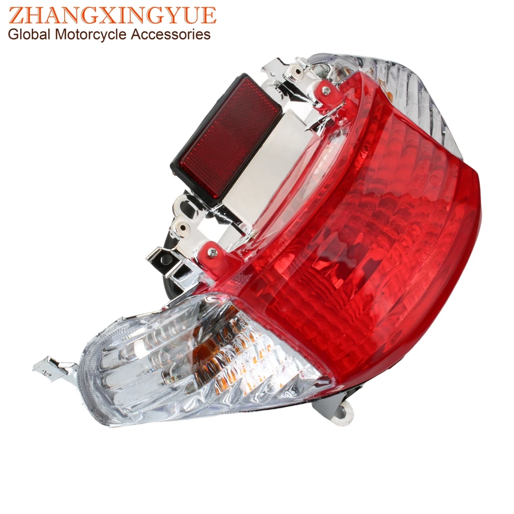 GY6 Chinese Scooter Tail Light Turn Signal Taillight Assembly For Peugeot V-Clic 50cc 4-stroke