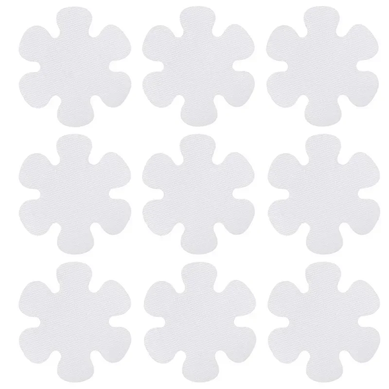 6/12/20PCS Anti Slip Bathtub Stickers Waterproof Flower Shaped Self-Adhesive Safety Shower Anti-Slip Appliques for Home Bathroom