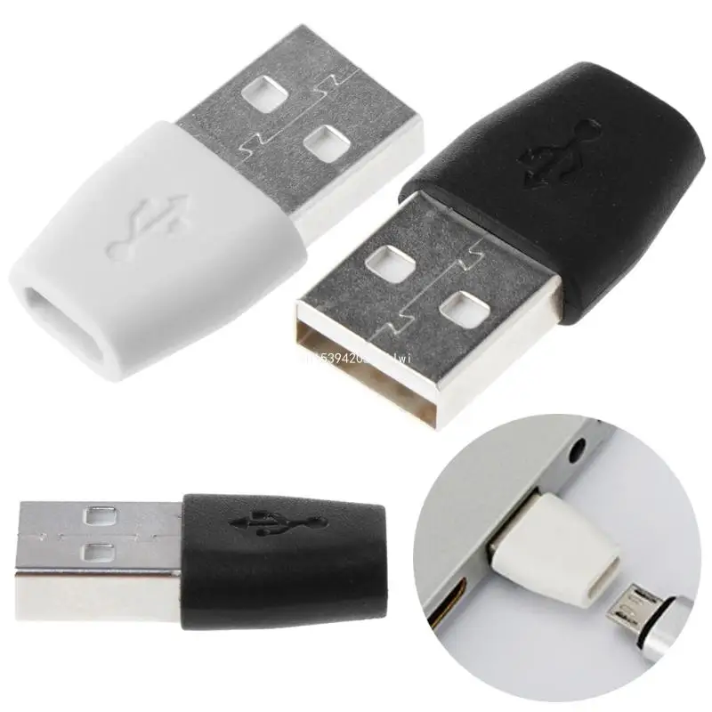 USB A Male to Micro USB Female Adapter for Micro USB Fan / LED Light USB Dropship