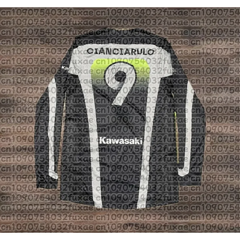 

Kawasaki летние виды спорта на открытом воздухе модная быстросохнущая дышащая мотоциклетная тонкая спортивная удобная рубашка с длинными рукавами с длинными рукавами