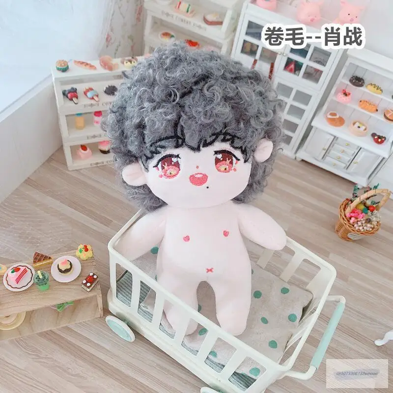 27 types 20cm Baby Doll with hair Plush Doll\'s Toy Dolls Accessories for our generation Korea Kpop EXO idol Dolls Gift