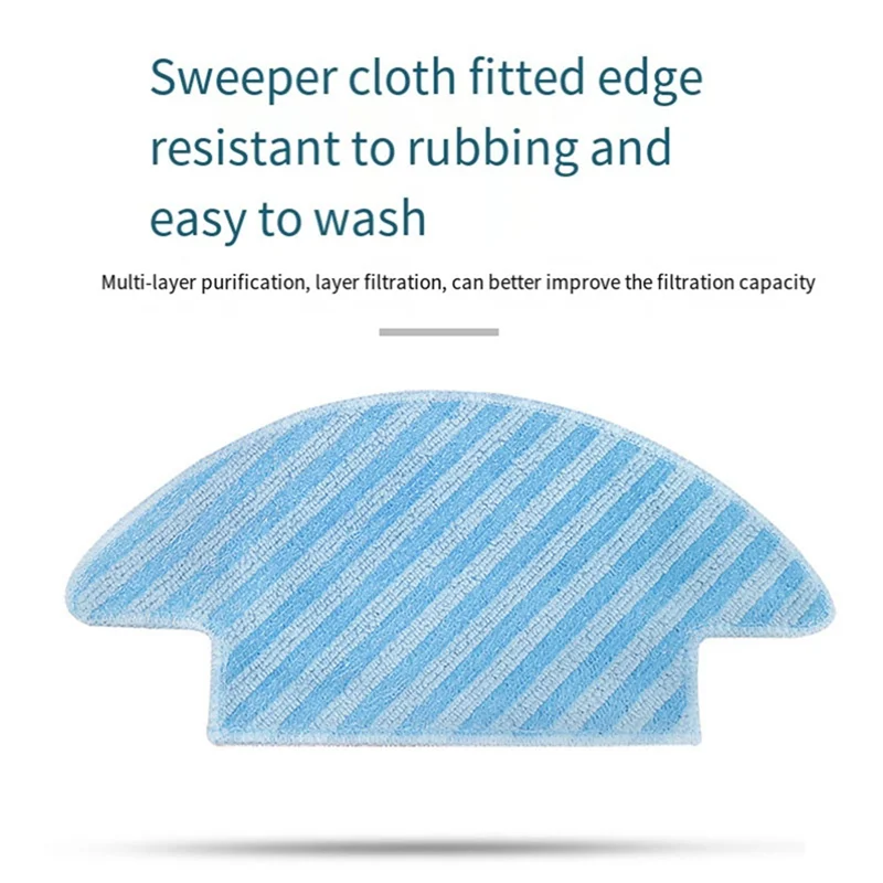 Populaire 6PCS voor OKP Life K2 K3 K4/Lefant M210 M210S M210B M213 Robot Stofzuiger Zijborstel hepa Filter Mop Rag Accessoires