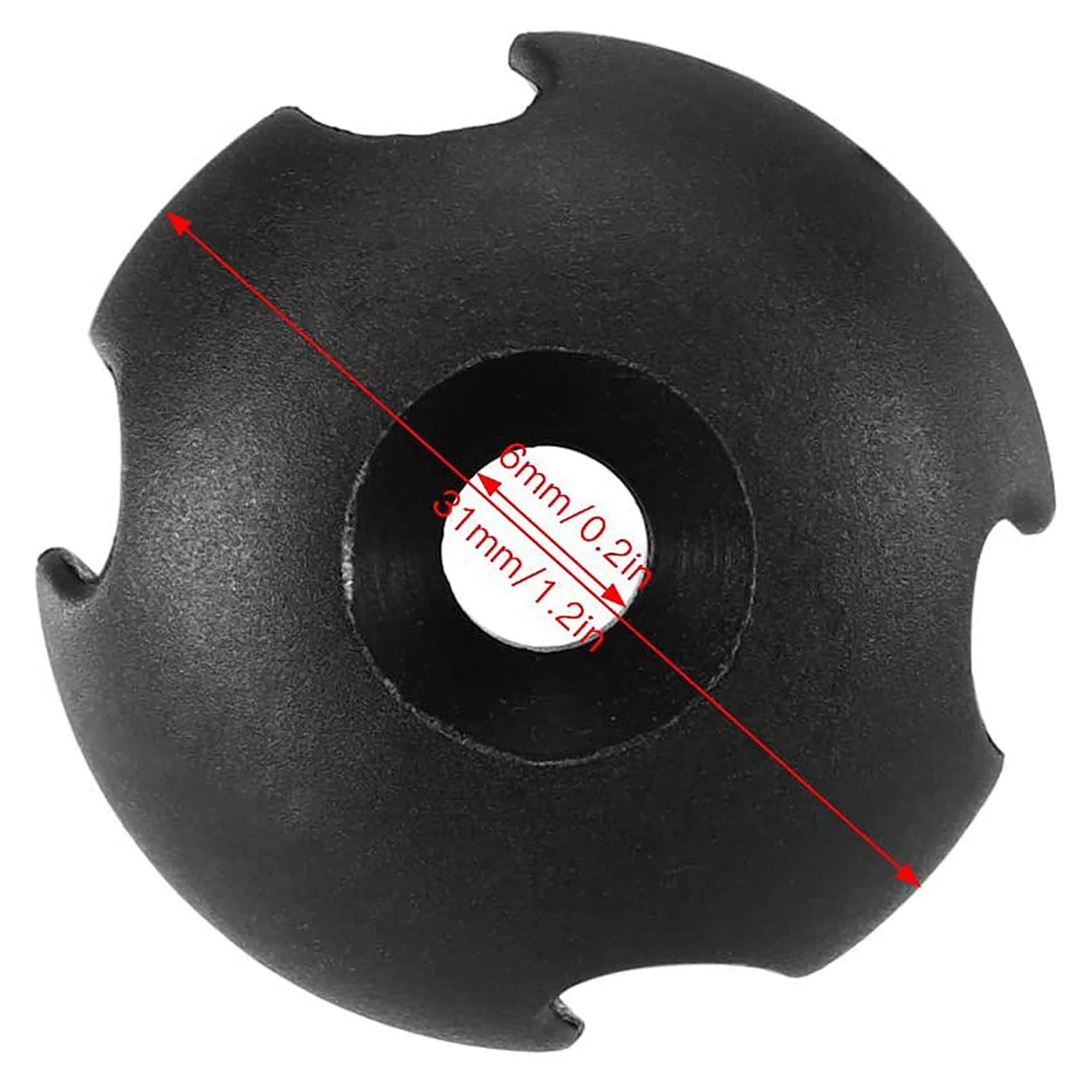 20Pcs Deck Line Guide Slotted Round Out Pull Rope Buckle Fitting Accessories For Kayak Canoe Boat