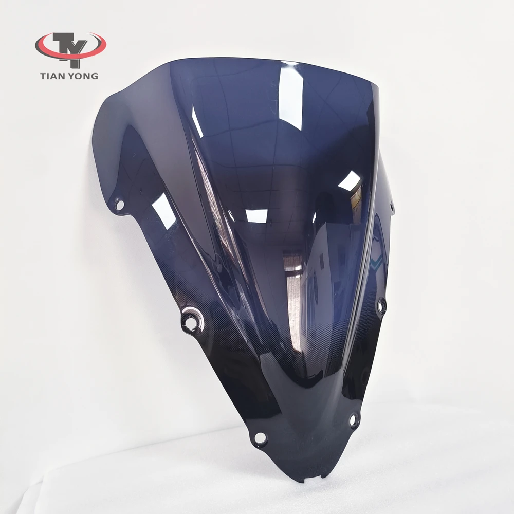 Motorcycle Windscreen CBR600F4i CBR 600 F 4i For Honda CBR600 F4i 2001 2002 2003 2004 2005 2006 2007 2008 Smoke Black Windshield