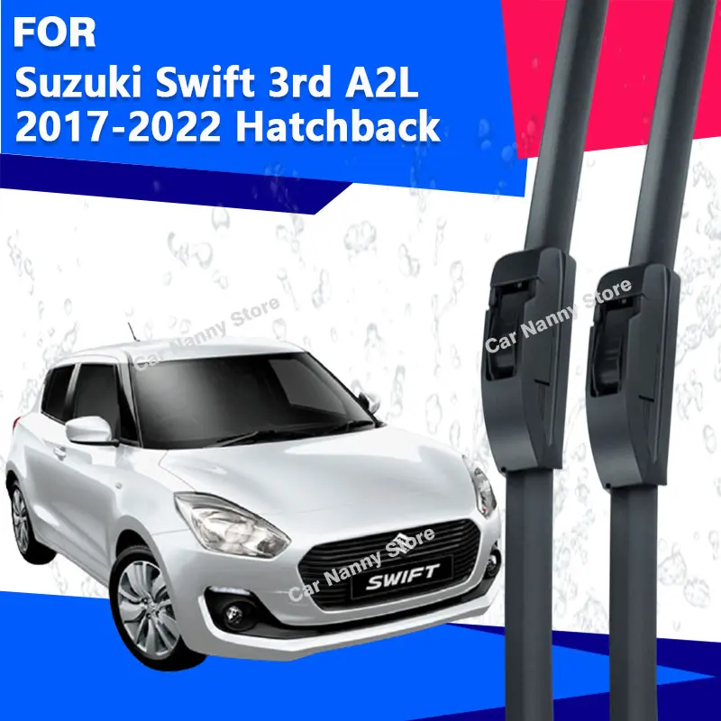 

Front Windshield Windscreen Blades for Suzuki Swift 3rd A2L 2017-2022 Hatchback Car Wipers Rubber Strip Wiper Soft Rubber 2016
