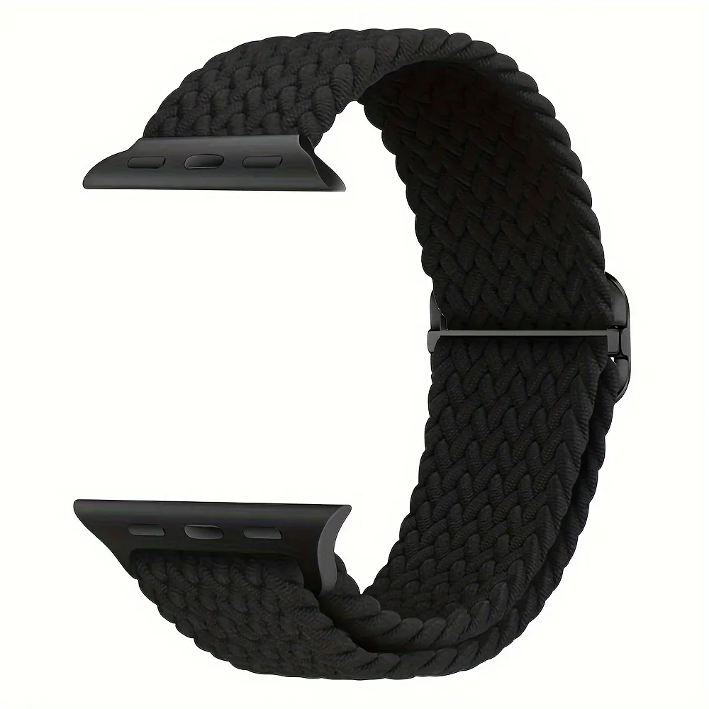 Braided Solo Loop for Apple Watch Ultra Band 40mm 44mm 41mm 38mm 49mm 45mm Sports Nylon Bracelet iWatch Series 11 9 8 3 SE Strap