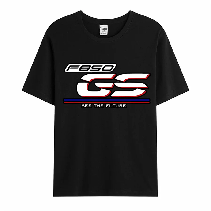 

F850Gs F850 Gs Motorcycle Good Quality Cotton T Shirt Men O-Neck Casual Print T Shirt Business