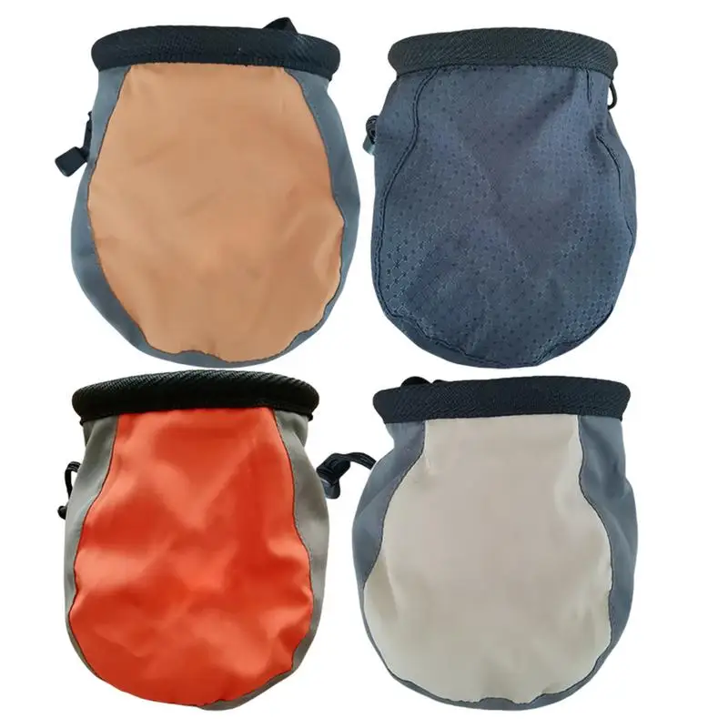

Rock Climbing Chalk Bag Weightlifting Adjustable Drawstring Chalk Bag Bouldering Weightlifting Bouldering Magnesia Equipment