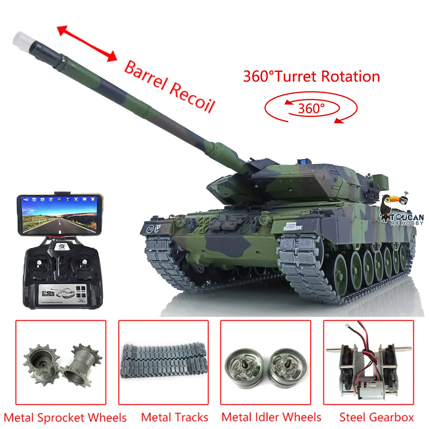 Super Deal 1/16 Henglong 7.0 - đánh giá và giá Rc Hobby Deals