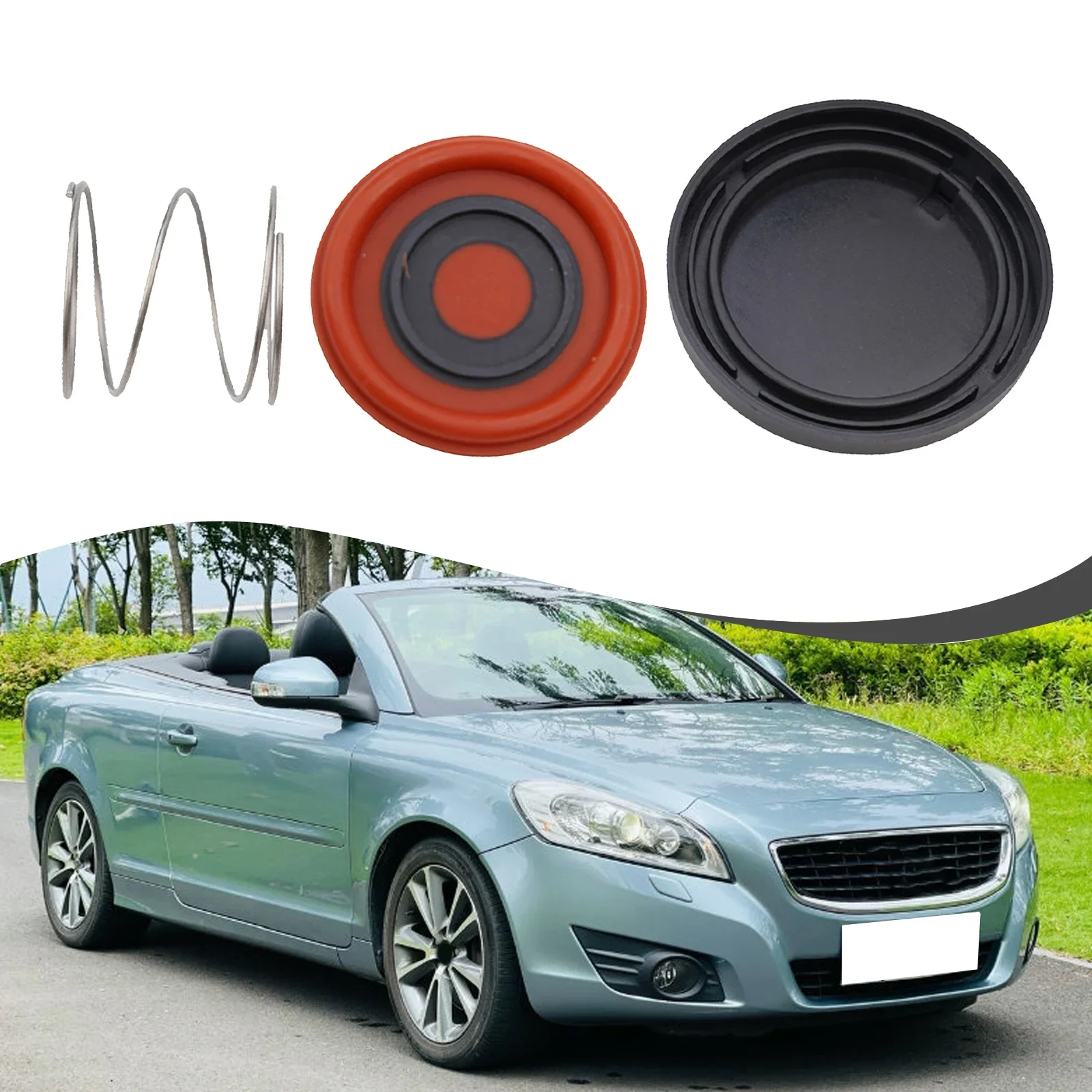 Box Oil Separator Diaphragm For Volvo C70 S40 V50 30684381 30788494 Oil Filter Diaphragm Housing Repair Kit Car Accessories