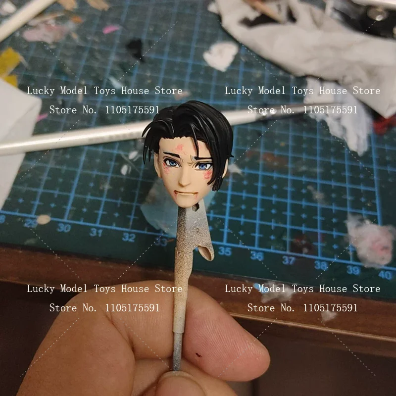 1/12 Zenin Naoya Okkotsu Yuta Kaneki Ken Anime Man Figure Painted Head Sculpt Customization For 6" Shf Vtoys Windtoys Body - view 6
