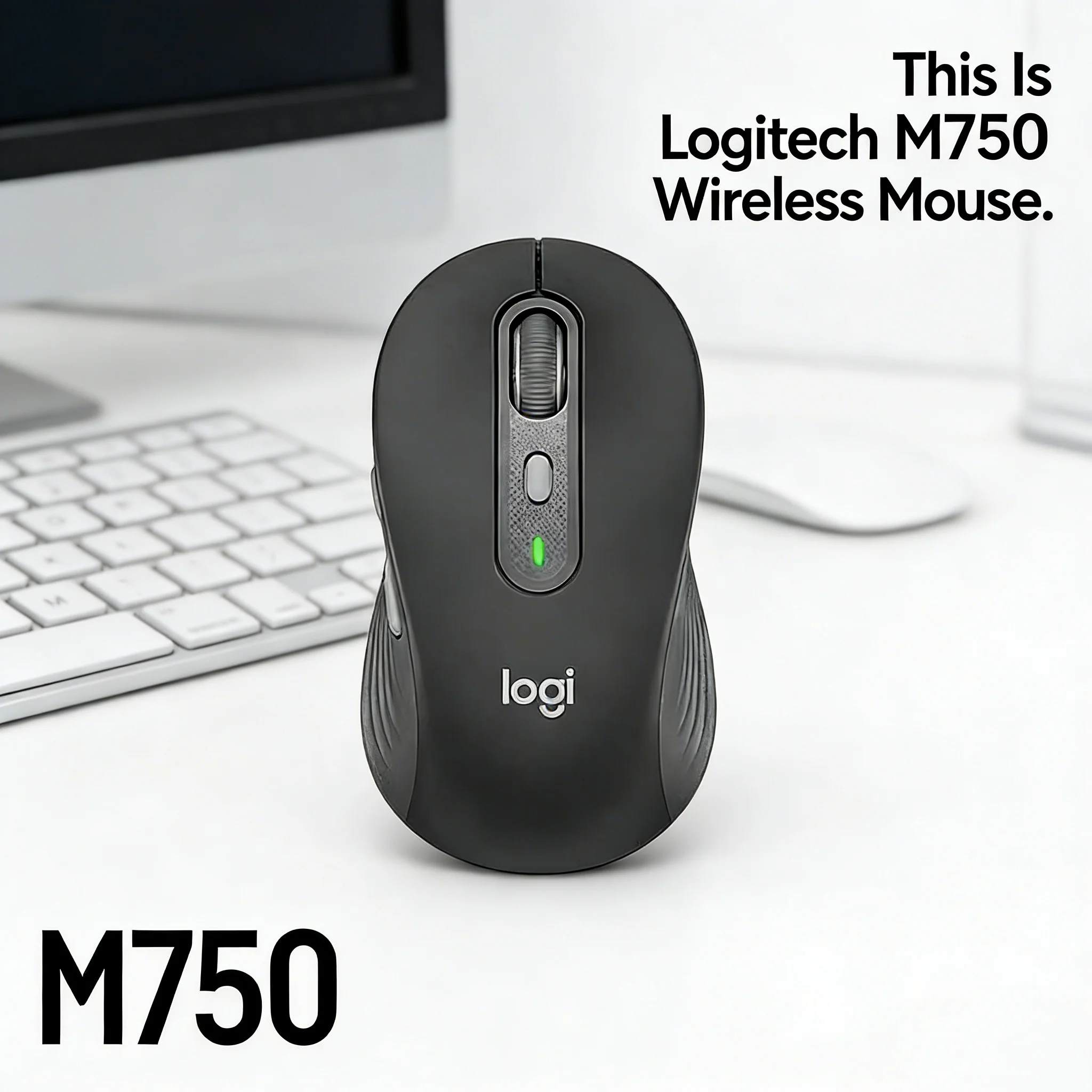 

Бюджетная беспроводная мышь M750 для студентов с настраиваемыми кнопками